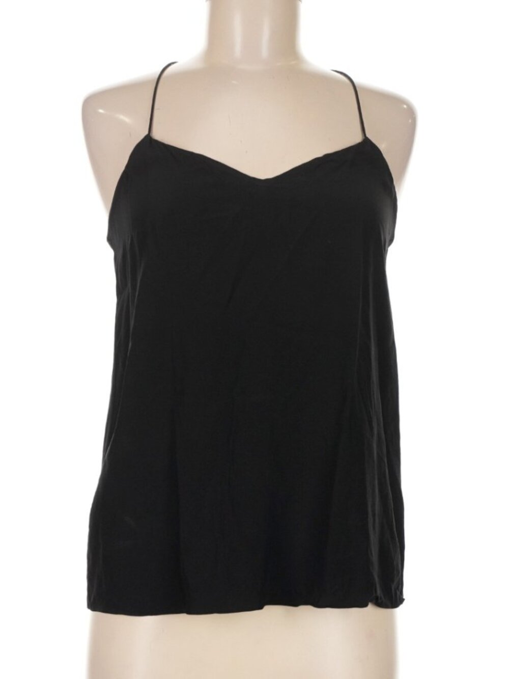 Tibi 100% Silk Racerback Tank, 2